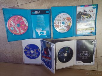 Hry Nintendo Wii 4 kusy-StarWars,Bowling,NintendoLand,Party - 2
