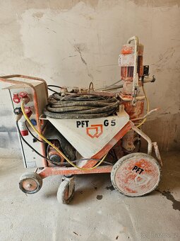 Omítací stroj Omítačka PFT G5 - 2