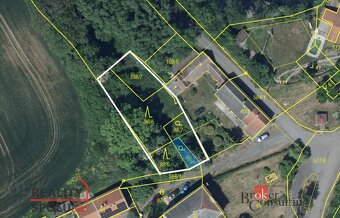 Prodej, pozemky/bydlení, 1000 m2, Tatinná 10, 43801 Bitozeve - 2