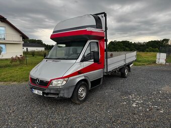 Mercedes Sprinter valník 2.7 CDI 115 kW – se spaním - 2
