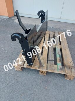 Nový adaptér, redukce traktor / euro, jcb, bobcat, cat, gehl - 2