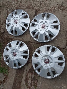 sada originální poklice FIAT 15 kryty disků KRYTY KOL - 2