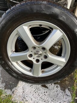 215/60/16 Alu disky ENZO vhodné škoda Yeti pneu Continen - 2