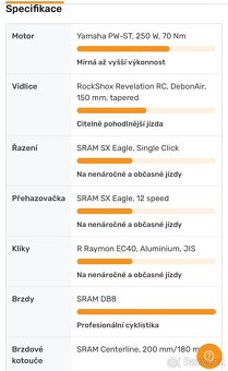 Celoodpružené elektrokolo Raymon 150E 9.0 SE - 2