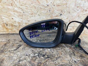 LEVÉ ZPĚTNÉ ZRCÁTKO VW PASSAT B7 LC9X 7 PIN 3C0857933A - 2