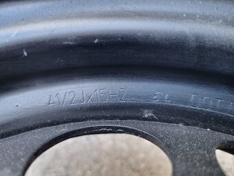 Plechové disky 15" 4X100,5J ET35 Toyota Peugeot Citroen - 2