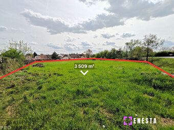 Stavební pozemek o 3 509 m² Kutná Hora-Malín - 2