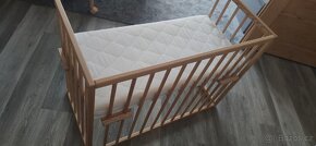 Přístavná postýlka + matrace - 2