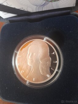 Stříbrná mince Lucie Bílá - 2