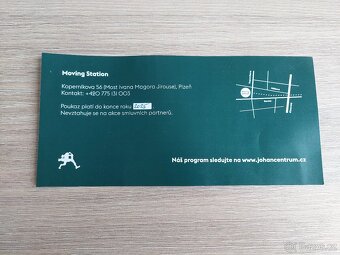 Poukaz do Moving Station Plzeň - 2