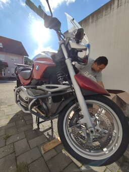 BMW R1150R 2002, dovoz DE, ABS, dobrý stav, doplňky - 2