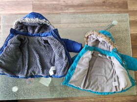 Dětské zimní bundy 80-86 - 2