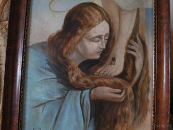 Obraz Svatý motiv, malba, signováno - 2