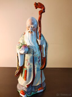 Čínska porcelánová socha - 2