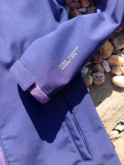 Bunda softshellová fialová Martes S/36 - 2