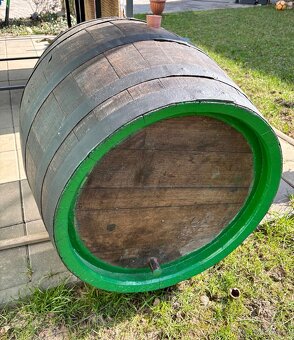 Dřevěný sud 200 l - 2