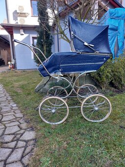 Retro sedačka na kočárek - 2