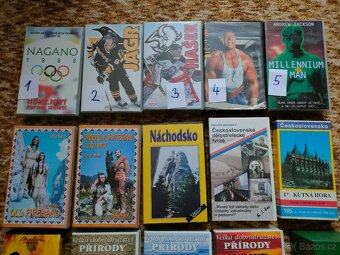 originální VHS kazety - 2