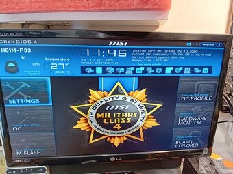 MSI H81M-P33 + i5-4460 + BOX Intel - 2