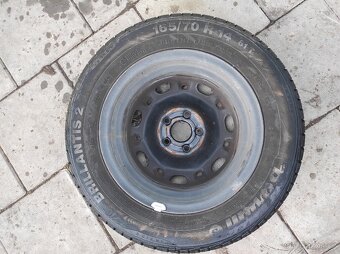 Prodám 4 ks letních pneumatik na škoda fabie - 2