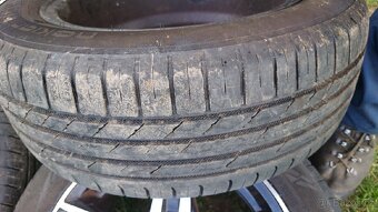 4 ks 195/55R15 NOKIAN Roomster, Fabia, na ALU discích - 2