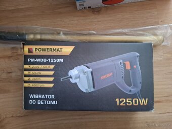 Vibrator betonu novy nepouzity - 2