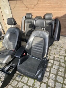 Polokožené sedačky ( Alcantara ) z Passat B6 combi - 2