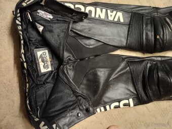 Kožené moto kalhoty - 2