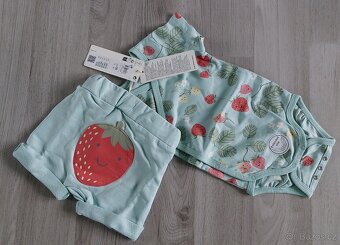 Set jahody nebo zmrzliny vel. 56 - nové Lindex - 2