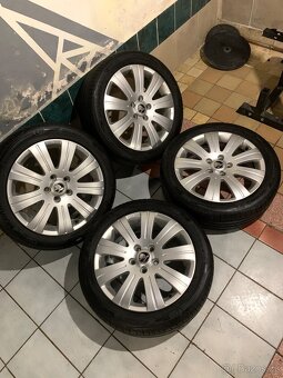 Alu kola Škoda R17 5X112 LETNÍ PNEU 205/50 R17 FLASH - 2