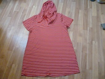 pruhaté dlouhé triko šaty vel. 4XL - 2