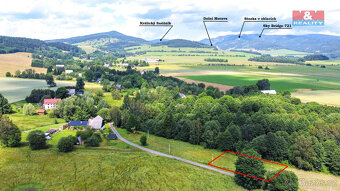 Prodej pozemku k bydlení, 1009 m², Horní Lipka - Králíky - 2