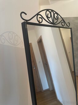Stojací zrcadlo IKEA KARMSUND, černá, 40x167 cm - 2