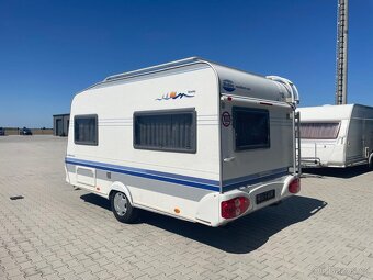 PRODÁNO Hobby Excellent 400, 4 osoby, bojler, pevná postel - 2