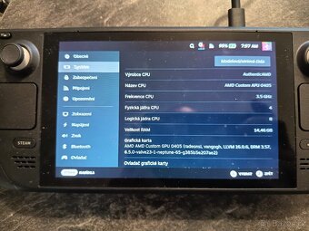 Přenosná konzole Valve Steam Deck LCD 512GB - 2