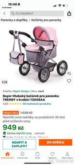 kočárek pro panenky - 2