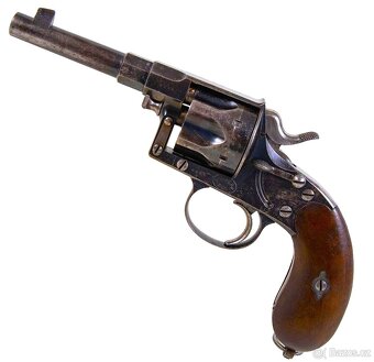 REICHSREVOLVER M1883 SUHL CAL.10,6MM(44RUSSIAN)+NEJ-STAV+ - 2
