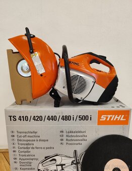Rozbrušovací pila STIHL TS 420 Nová nepoužitá - 2