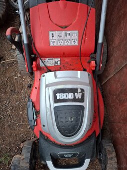 Sekačka Hecht 1805 S, poškozená osa motoru - 2