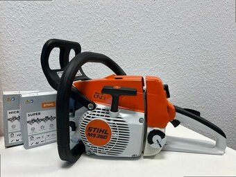 Nová motorová pila Stihl MS260 – 2x řetěz + lišta - 2