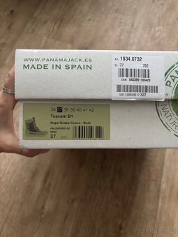 Šněrovací dámské boty Panama Jack - 2