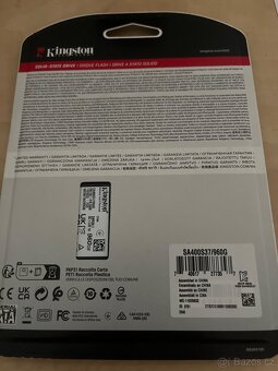 Kingston A400 960GB 7mm originál nerozbalen - 2