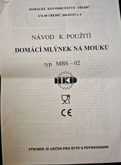 Mlýnek na obilí - 2