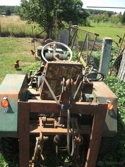 malotraktor domácí výroby s motorem 1S100A - 2