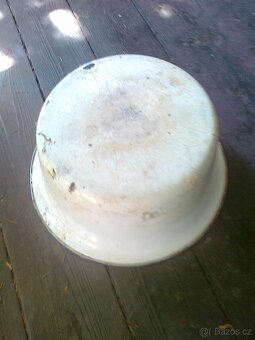 smaltovaný dřez (škopek) - 2