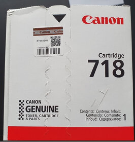 Originální toner Canon Cartridge 718 černý - 2