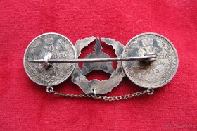 Krásný stříbrný šperk z 1 světové války - 2