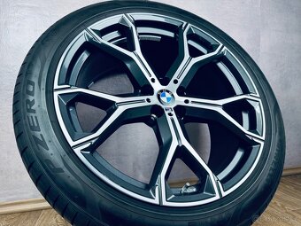 TOP letní kola R21 BMW X5 G05 style 741M originál - 2