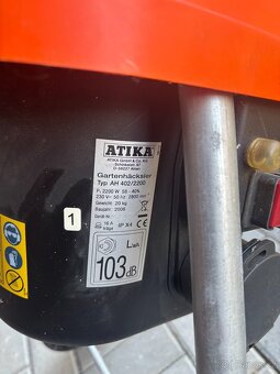 drtička zahradního odpadu a větví - 2