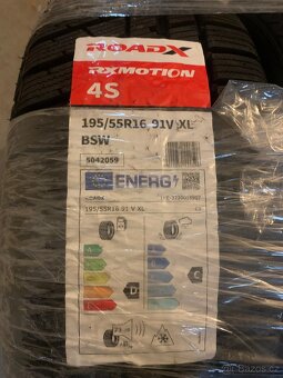 Pneumatiky 195/55 R16 celoroční - 2